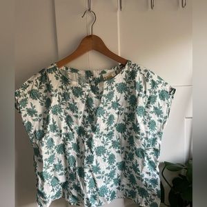 Cynthia Rowley 100% Linen Top - Size XS